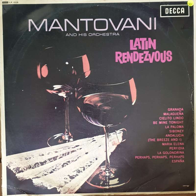 Mantovani And His Orchestra  Latin Rendezvous - Vinyl LP Record - Opened  - Very-Good Quali...