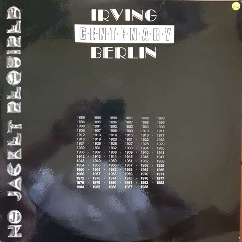 Irving Berlin Cententary - No Jacket Required -  Vinyl LP Record - Very-Good+ Quality (VG+)