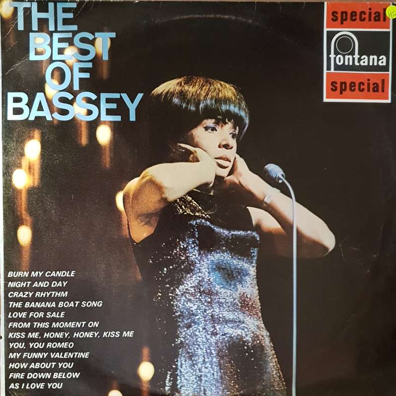 Shirley Bassey - The Best of Bassey -  Vinyl LP Record - Very-Good+ Quality (VG+)