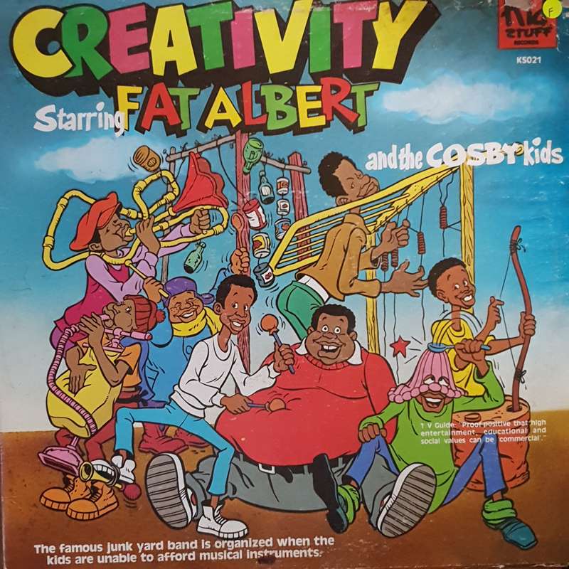 Creativity Starring Fat Albert and the Cosby Kids - Vinyl LP Record - Opened  - Fair Quality (F)