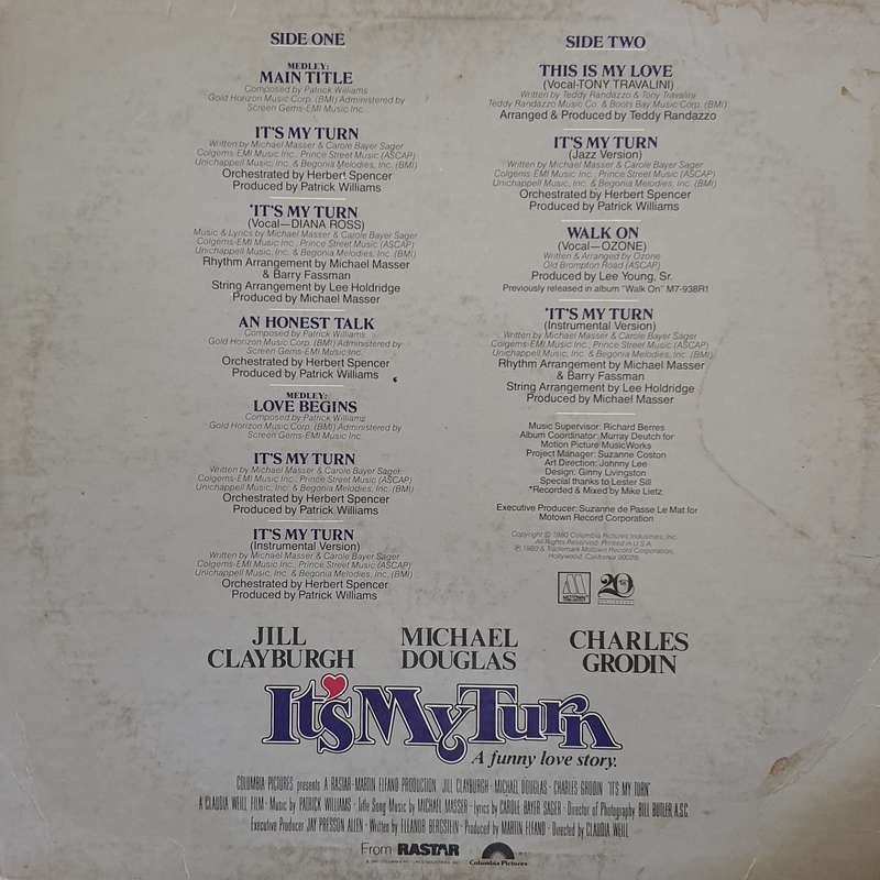 It's My Turn - Diana Ross - Vinyl LP Record - Opened  - Good Quality (G)