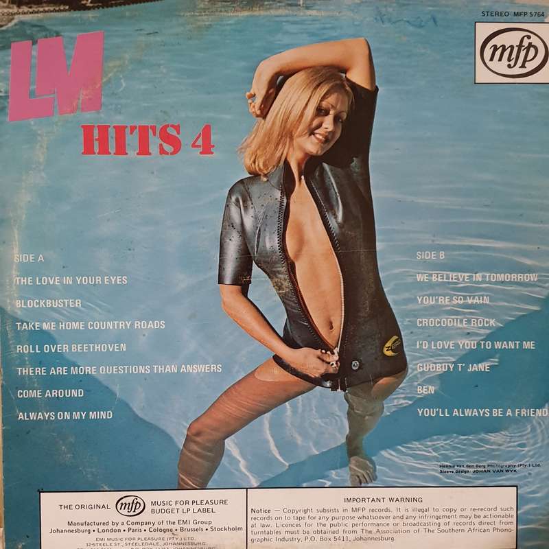 LM Hits Vol 4 -  Vinyl LP Record - Very-Good+ Quality (VG+)