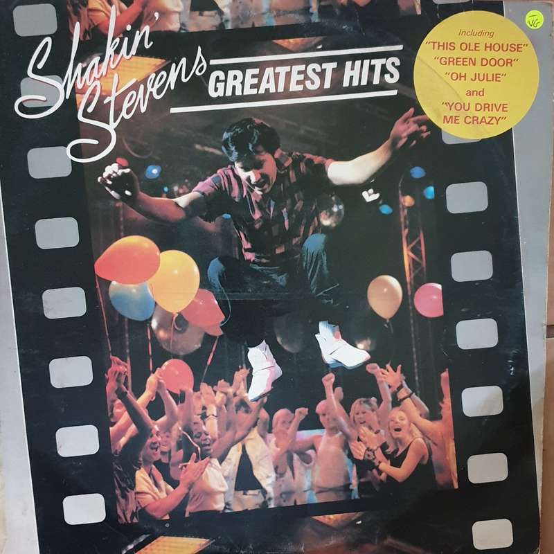 Shakin' Stevens - Greatest Hits - Vinyl LP Record - Opened  - Very-Good- Quality (VG-)
