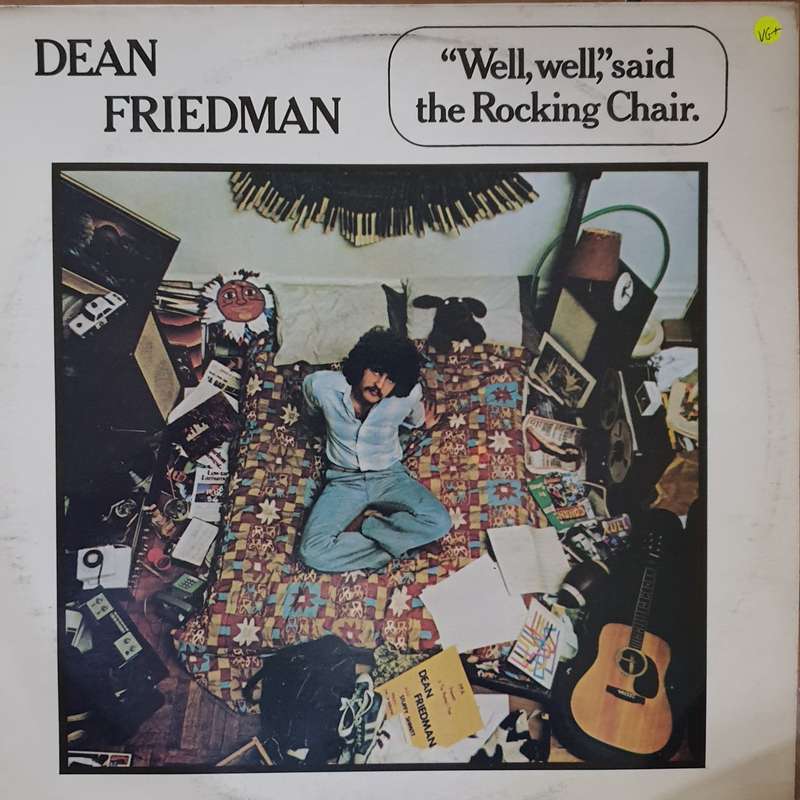 Dean Friedman - Well Well Said The Rocking Chair -  Vinyl LP Record - Very-Good+ Quality (VG+)