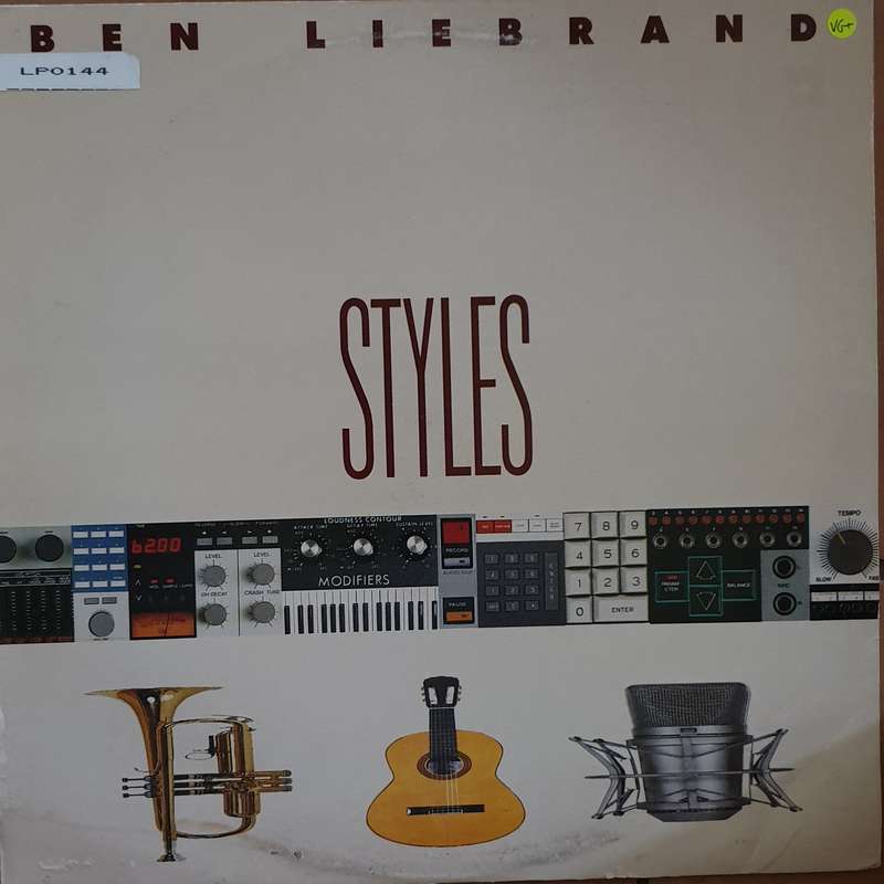 Ben Liebrand  Styles -  Vinyl LP Record - Very-Good+ Quality (VG+)