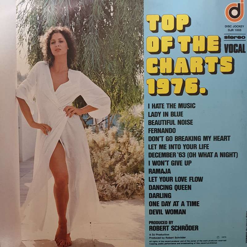 Top Of The Charts - 1976 -  Vinyl LP Record - Very-Good+ Quality (VG+)