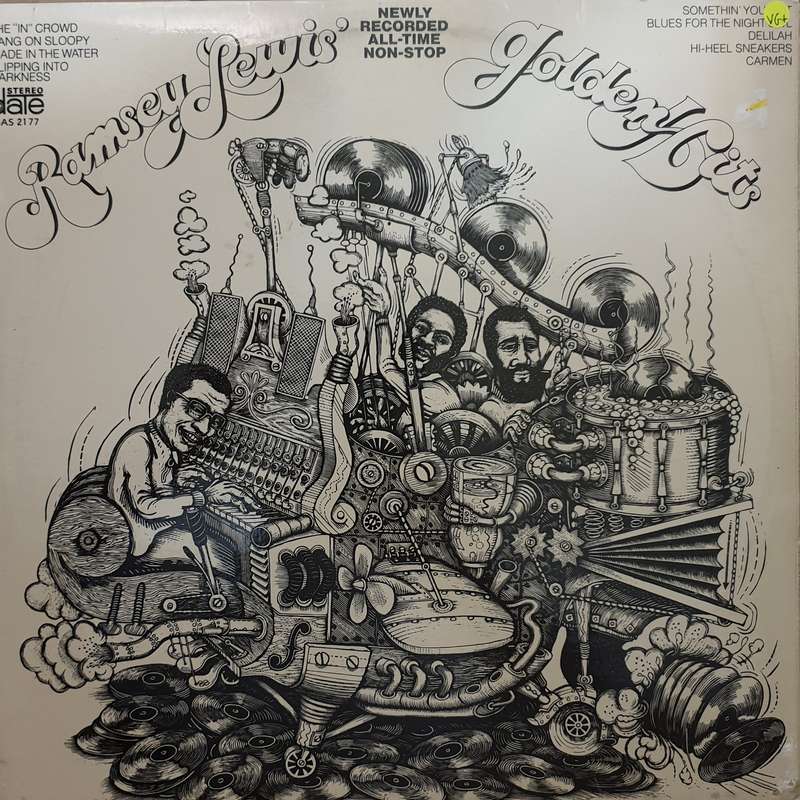 Ramsey Lewis  Golden Hits -  Vinyl LP Record - Very-Good+ Quality (VG+)