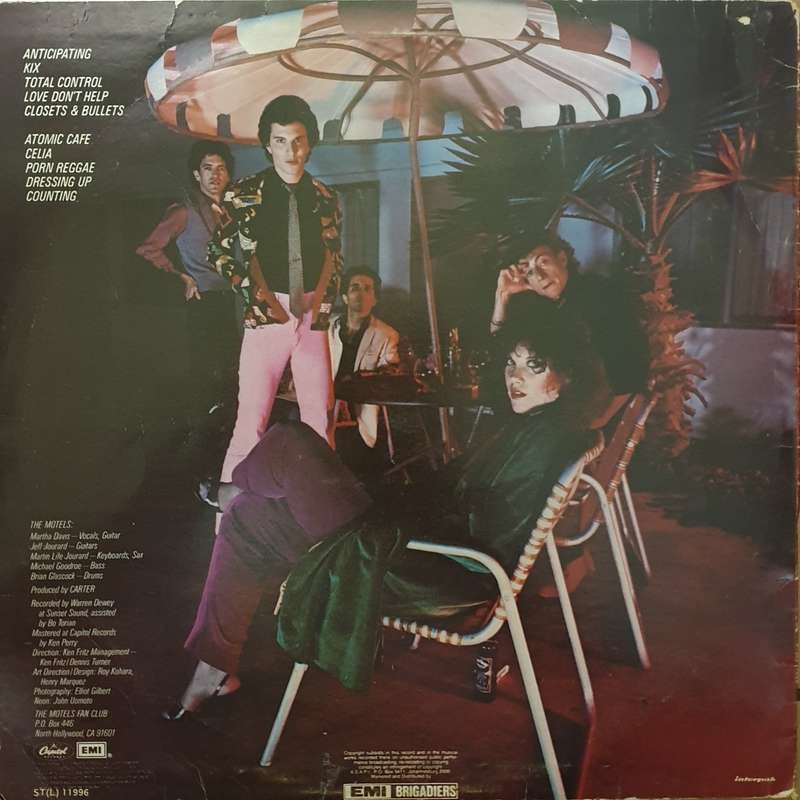 Motels - Motels - Vinyl LP Record - Opened  - Very-Good- Quality (VG-)