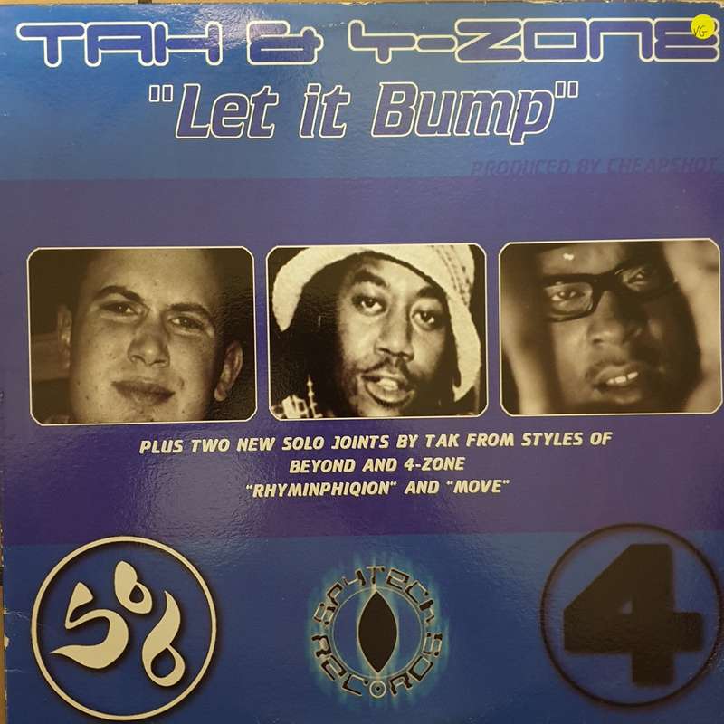 Tak & 4-Zone  Let It Bump - Vinyl Record - Opened  - Very-Good Quality (VG)