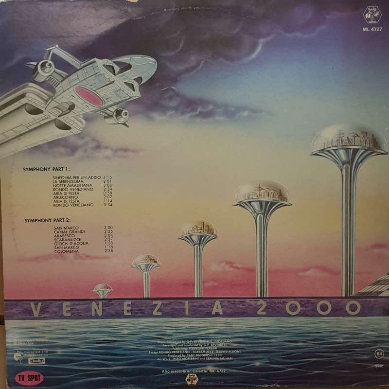 Rondò Veneziano  Venezia 2000 -  Vinyl LP Record - Very-Good+ Quality (VG+)