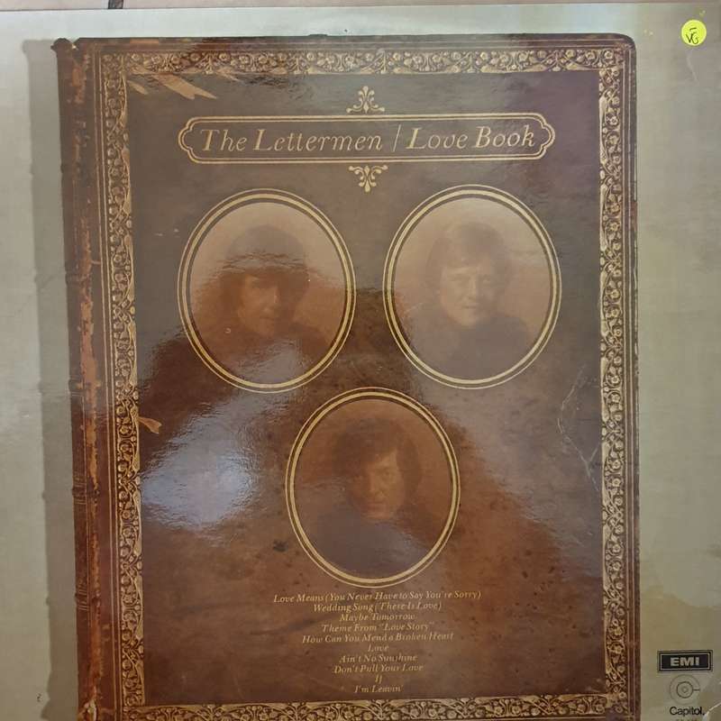 The Lettermen  Love Book - Vinyl LP Record - Opened  - Very-Good- Quality (VG-)