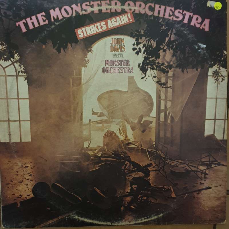 John Davis And The Monster Orchestra  The Monster Strikes Again - Vinyl LP Record - Opened ...