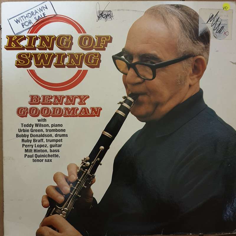 Benny Goodman - King Of Swing - Vinyl LP Record - Opened  - Very-Good Quality (VG)