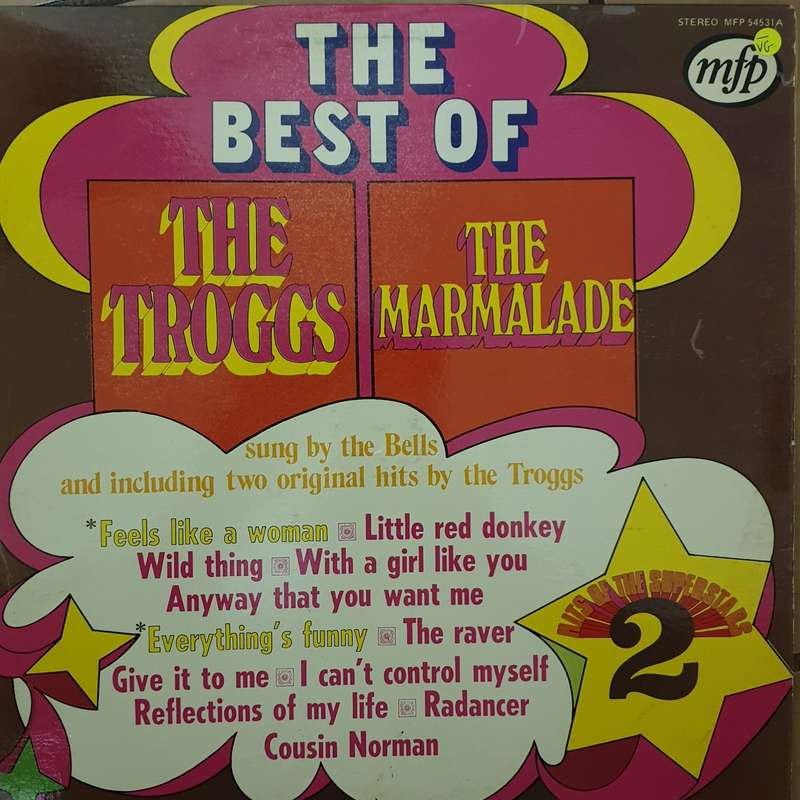 The Best of The Troggs/ The Marmalade  - Vinyl LP Record - Opened  - Very-Good- Quality (VG-)