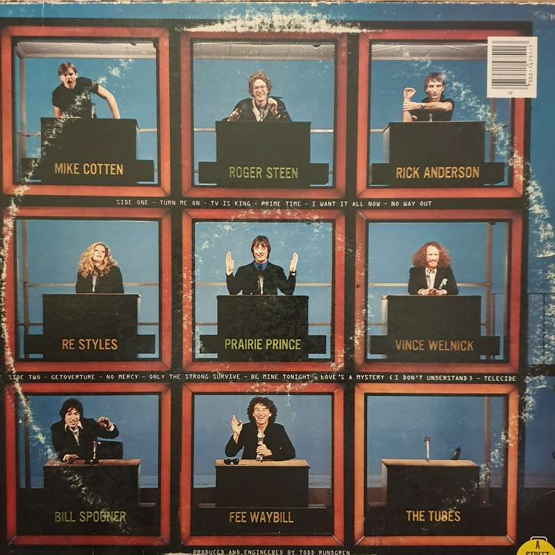 The Tubes - Remote Control -  Vinyl LP Record - Very-Good+ Quality (VG+)
