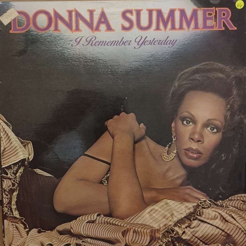 Donna Summer - I Remember Yesterday  - Vinyl LP Record - Opened  - Very-Good Quality (VG)