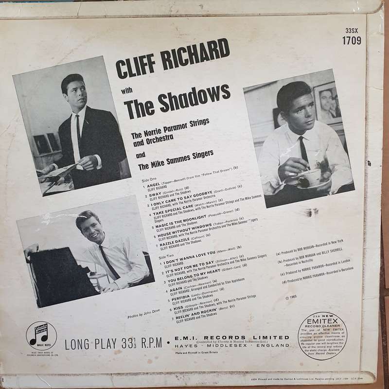 Cliff Richard - Cliff Richard (First Album 1965) - Vinyl LP Record - Opened  - Very-Good Quality ...