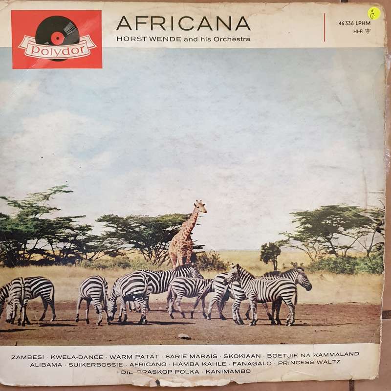 Horst Wende and his Orchestra - Africana: Africa in Rhythm  - Vinyl LP Record - Opened  - Fair/Go...