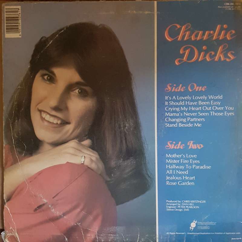 Charlie Dicks - It's a Lovely World - Vinyl LP Record - Opened  - Fair Quality (F)