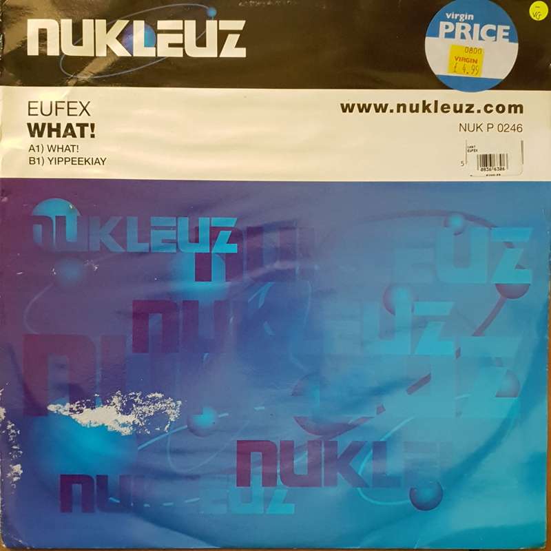 Eufex - What! - Vinyl Record - Opened  - Very-Good- Quality (VG-)