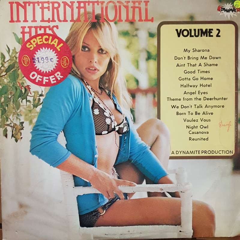 International Hits - Volume 2 - Vinyl Record - Opened  - Very-Good- Quality (VG-)