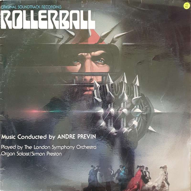 Rollerball - Andre Previn - Original Soundtrack Recording - Vinyl Record (VG-)