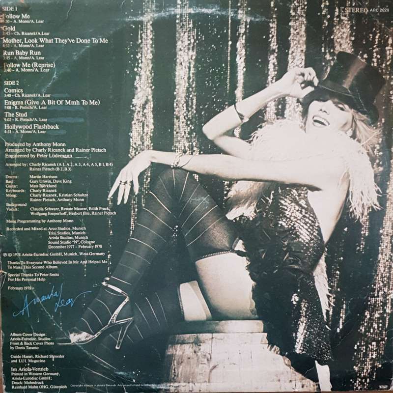 Amanda Lear - Sweet Revenge - Vinyl LP Record - Opened  - Very-Good- Quality (VG-)