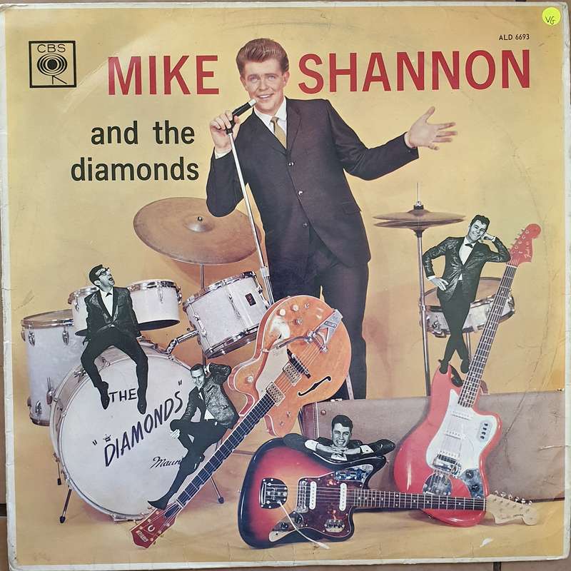Mike Shannon & The Diamonds - Vinyl LP Record - Opened  - Very-Good Quality (VG)
