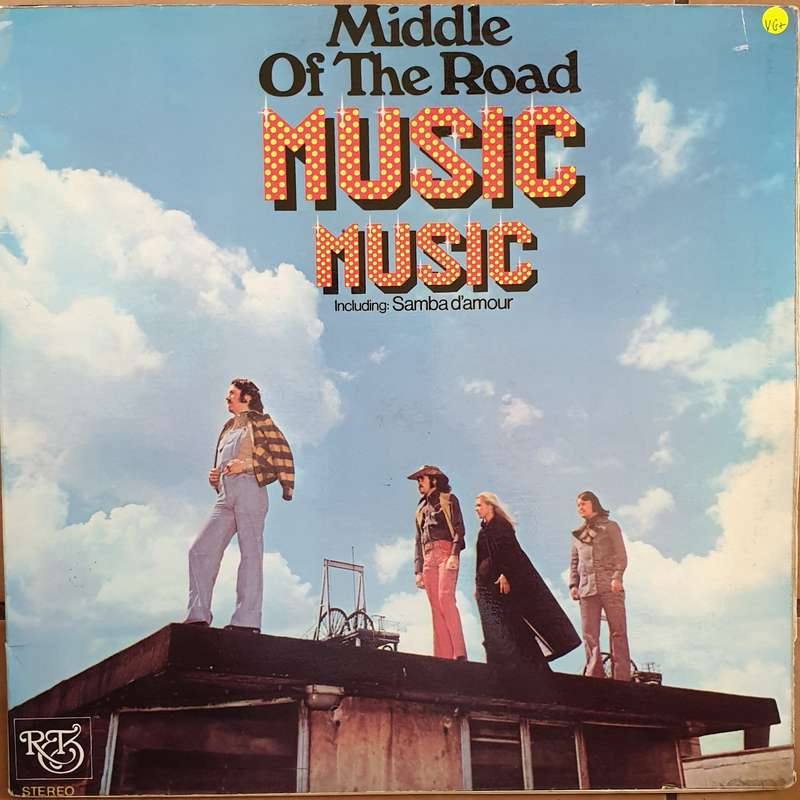 Middle Of The Road  Music Music -  Vinyl LP Record - Very-Good+ Quality (VG+)