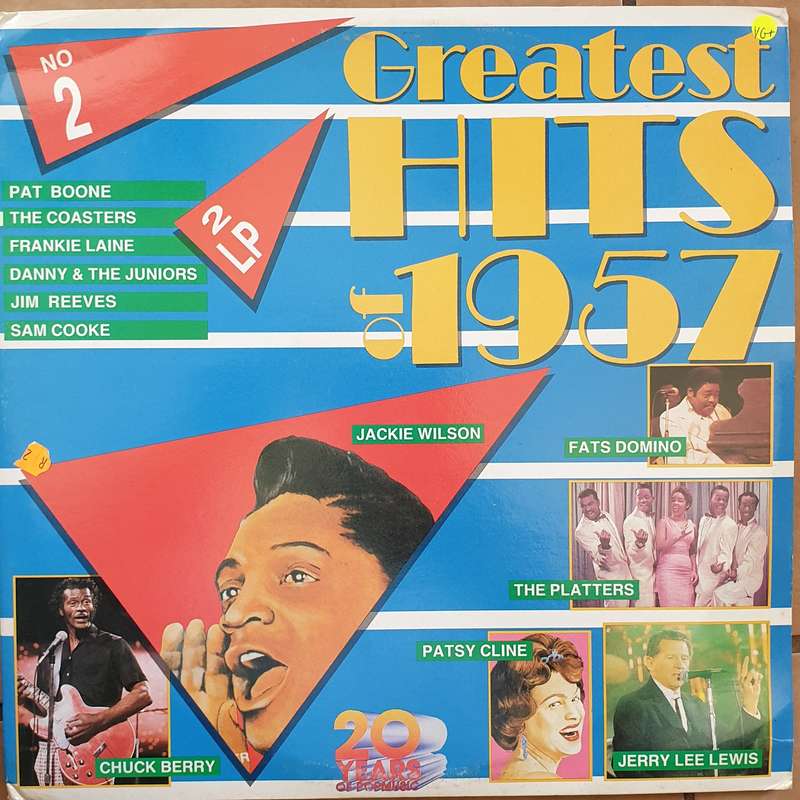 Greatest Hits - 1957 -  Original Artists - Vinyl LP Record - Very-Good+ Quality (VG+)