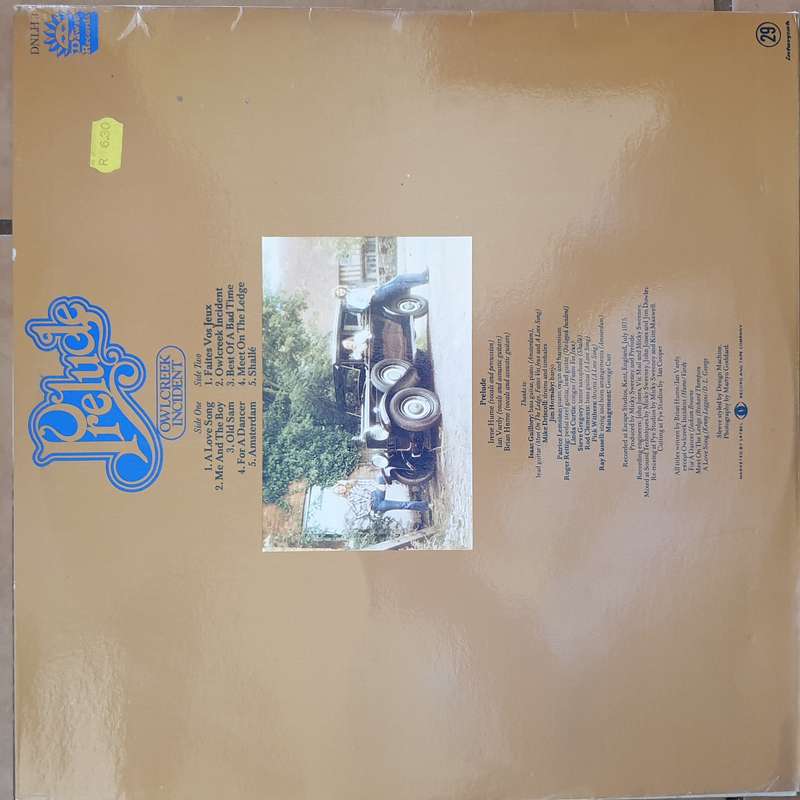 Prelude  Owlcreek Incident - Vinyl LP Record - Very-Good+ Quality (VG+)