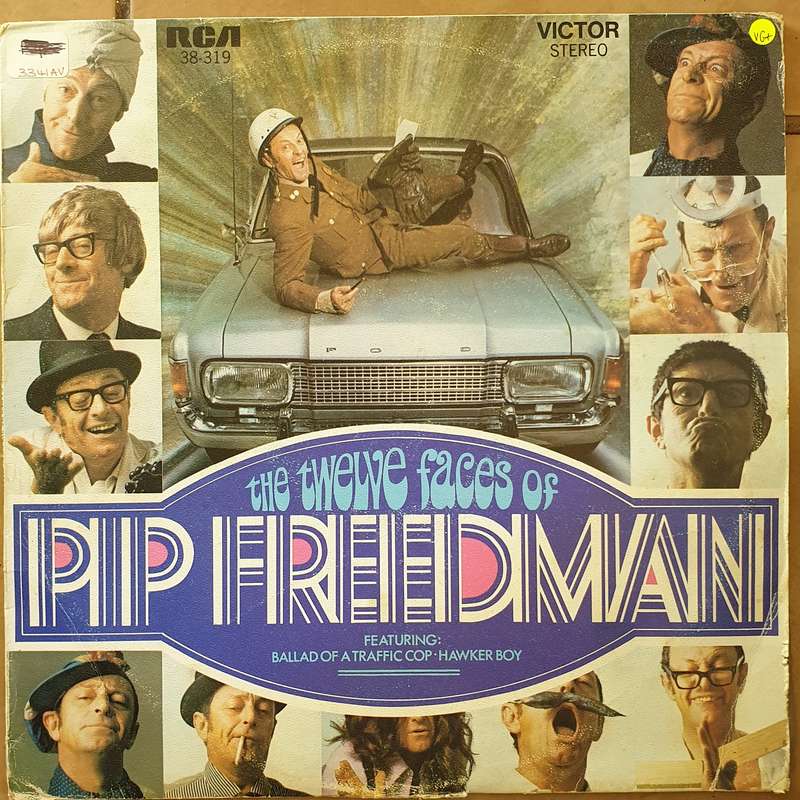 Pip Friedman - The Twelve Faces Of Pip Friedman -  Vinyl LP Record - Very-Good+ Quality (VG+)