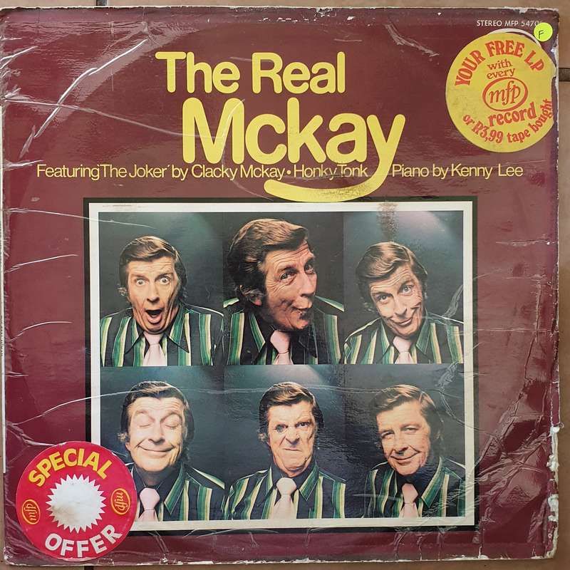 Clacky McKay - The Real Clark McKay - Vinyl LP Record - Opened  - Fair Quality (F)