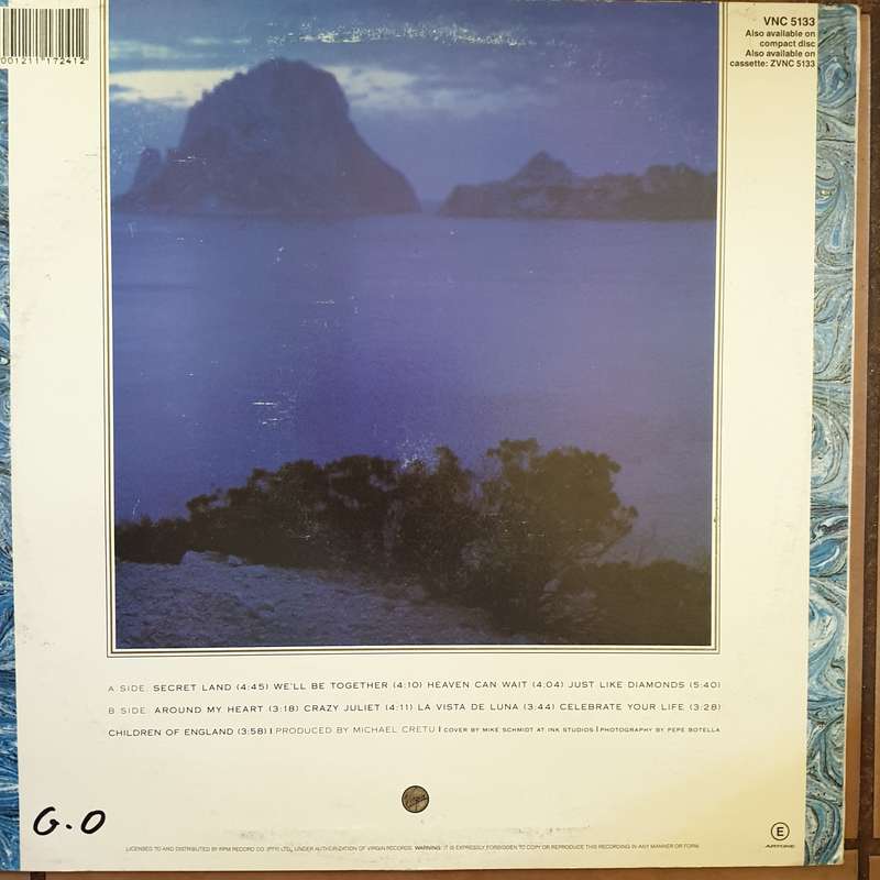 Sandra - Into A Secret Land -  Vinyl LP Record (VG+)