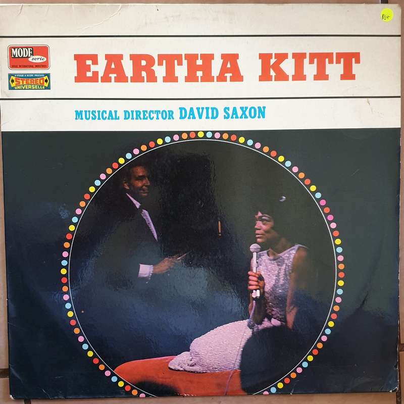 Eartha Kitt - Musical Director David Saxon - Vinyl LP Record - Very-Good+ Quality (VG+)