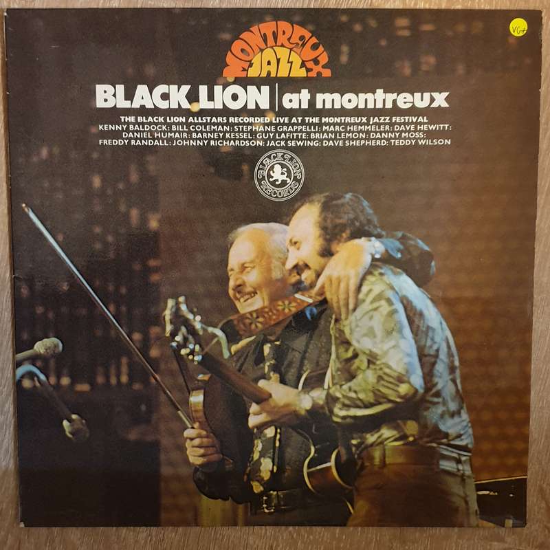 Black Lion At Montreux - Black Lion All Stars - Vinyl LP Record - Very-Good+ Quality (VG+)