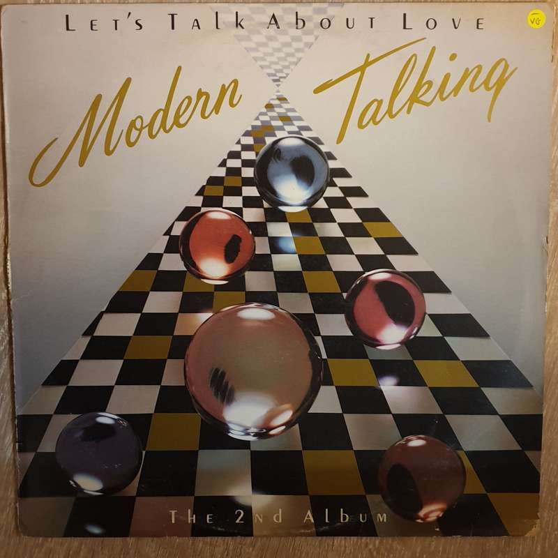 Modern Talking - Let's Talk About Love - Vinyl Record - Opened  - Very-Good- Quality (VG-)