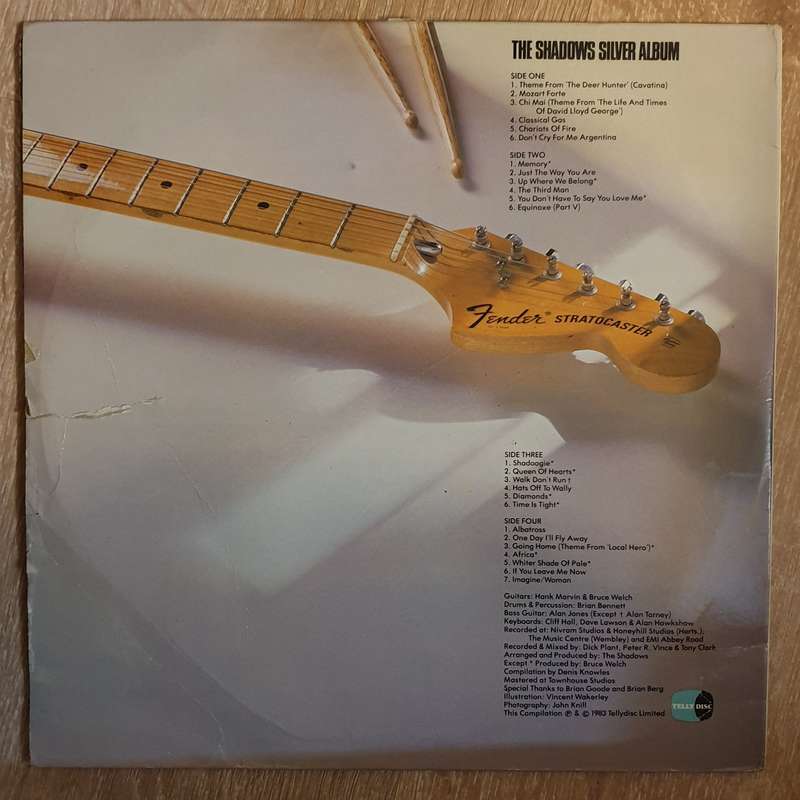 Shadows - Silver Album - Vinyl LP Record - Opened  - Very-Good Quality (VG)