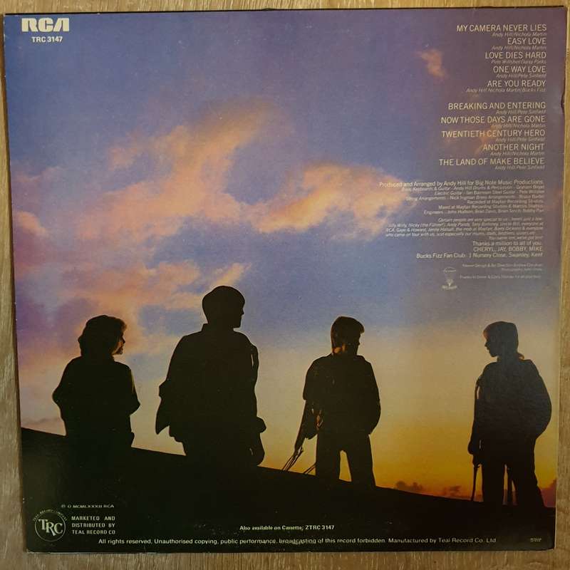 Bucks Fizz  Are You Ready? - Vinyl LP - Opened  - Very-Good+ Quality (VG+)