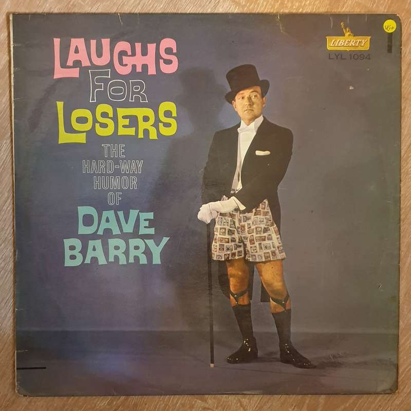 Dave Barry  Laughs For Losers - Vinyl LP - Opened  - Very-Good+ Quality (VG+)
