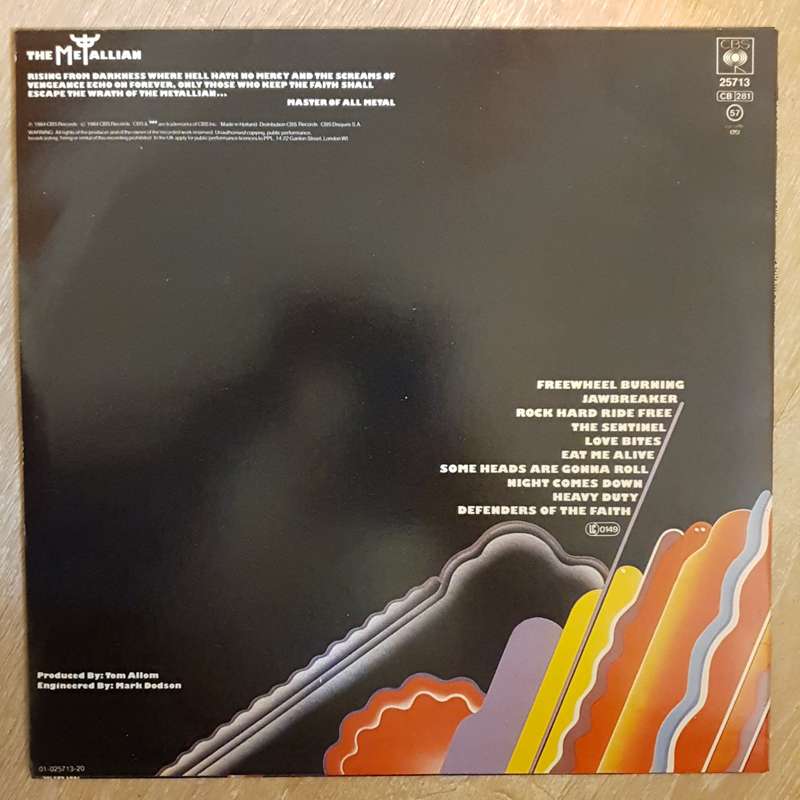 Judas Priest  Defenders Of The Faith - Vinyl LP Record (VG+)