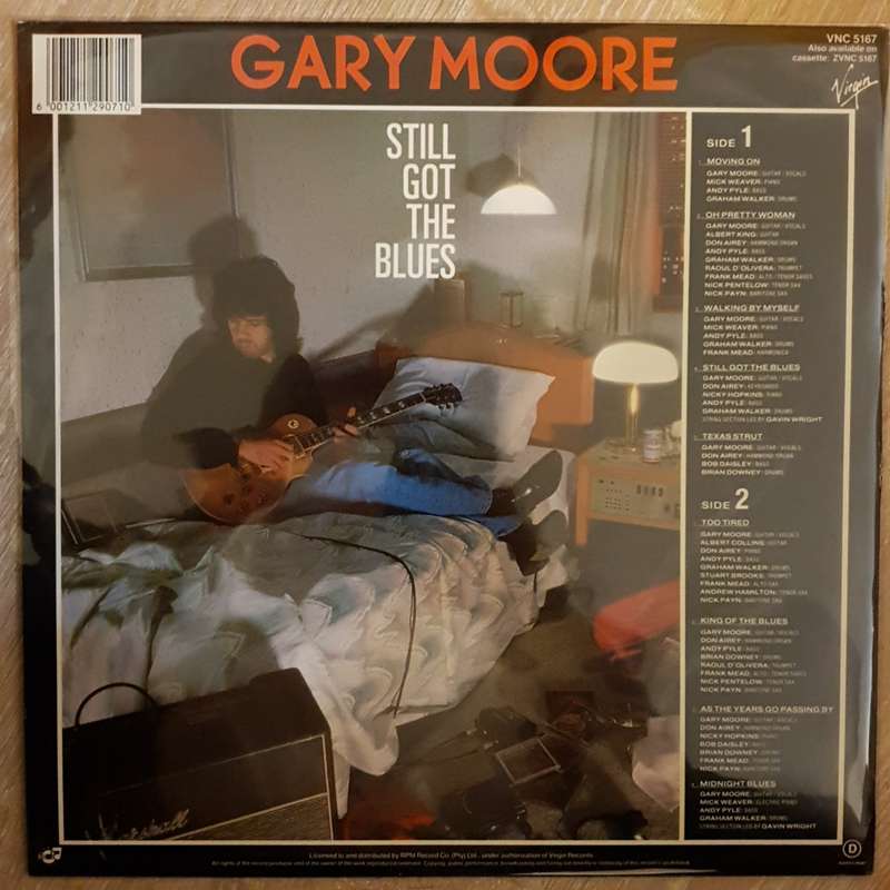 Gary Moore  Still Got The Blues - Vinyl LP Record - Very-Good+ Quality (VG+)