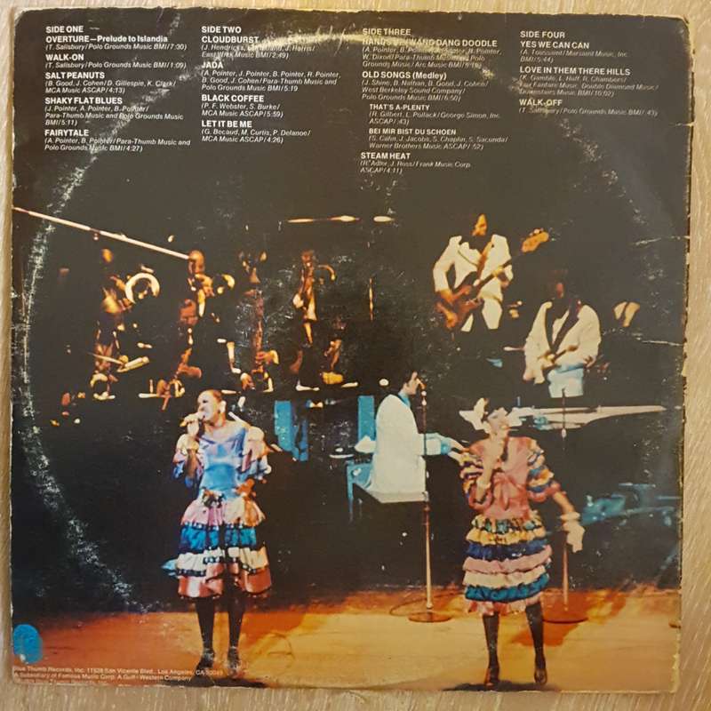 The Pointer Sisters Live At The Opera House -  Vinyl Record - Opened  - Very-Good- Quality (VG-)
