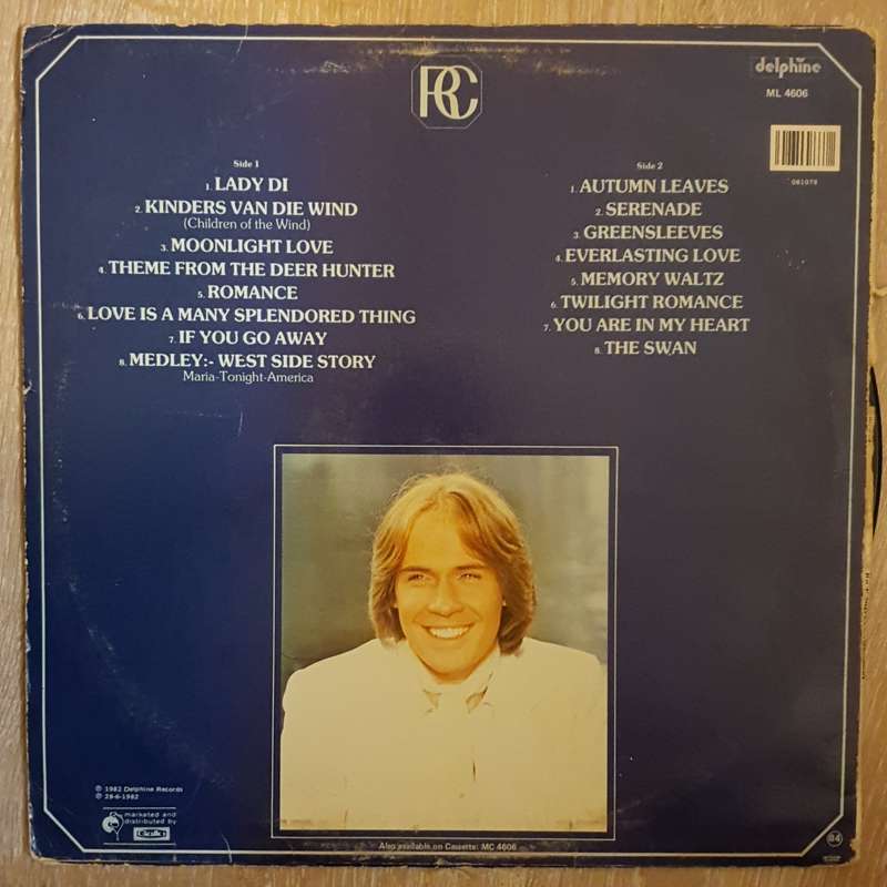 Richard Clayderman - Romance -  Vinyl Record - Opened  - Very-Good- Quality (VG-) (Vinyl Specials)