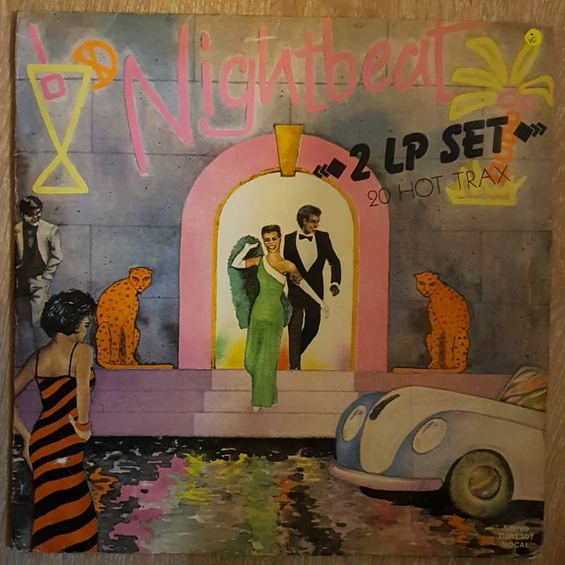 Nightbeat - 20 Hot Trax - Double Vinyl LP Record - Opened  - Very-Good Quality (VG)