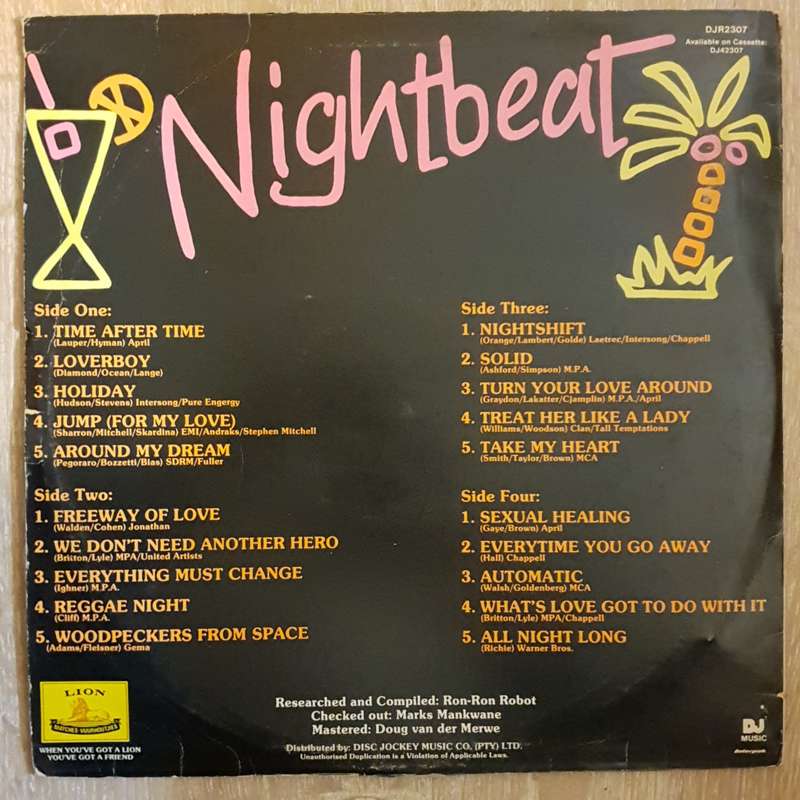 Nightbeat - 20 Hot Trax - Double Vinyl LP Record - Opened  - Very-Good Quality (VG)