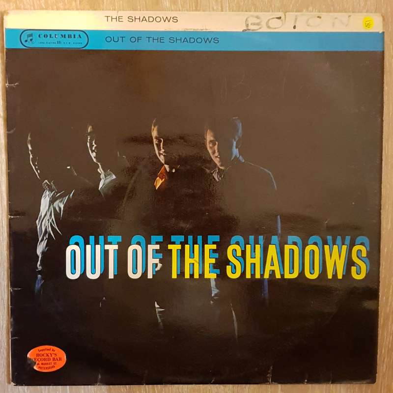 The Shadows - Out Of The Shadows -  Vinyl Record - Opened  - Very-Good- Quality (VG-)