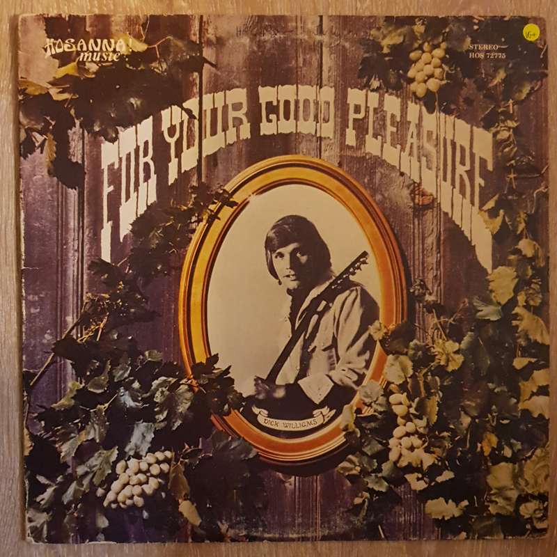 Dick Williams  For Your Good Pleasure - Vinyl LP Record - Very-Good+ Quality (VG+)