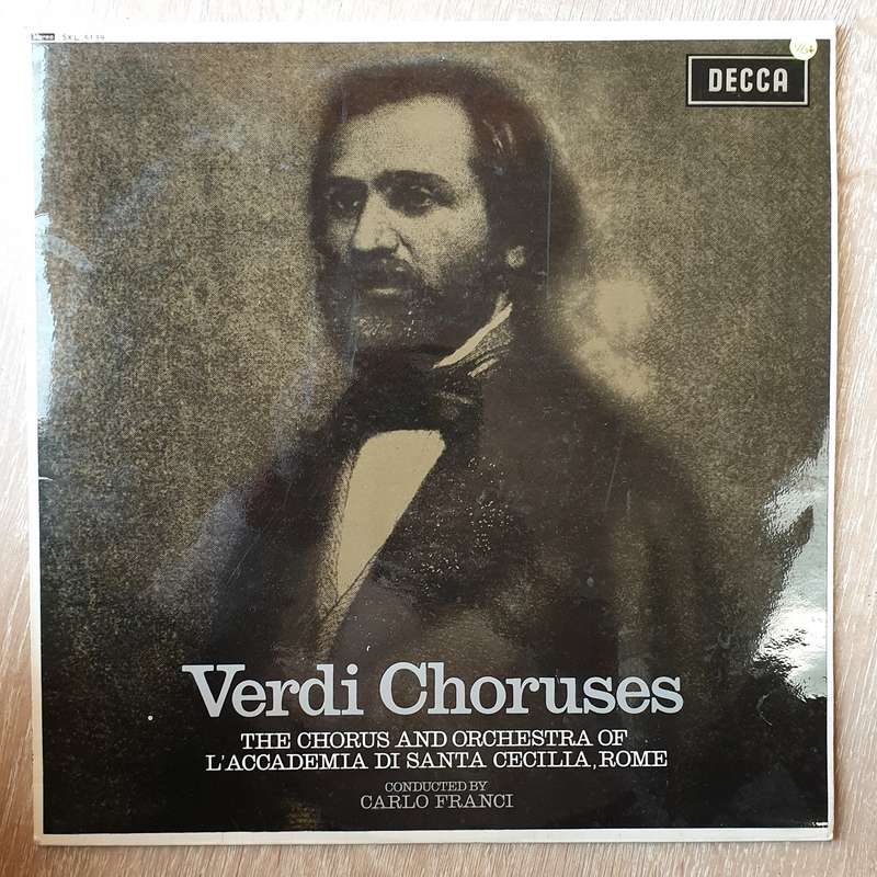 Verdi, The Chorus And Orchestra Of The Accademia di Santa Cecilia, Rome Conducted By Carlo Franci...