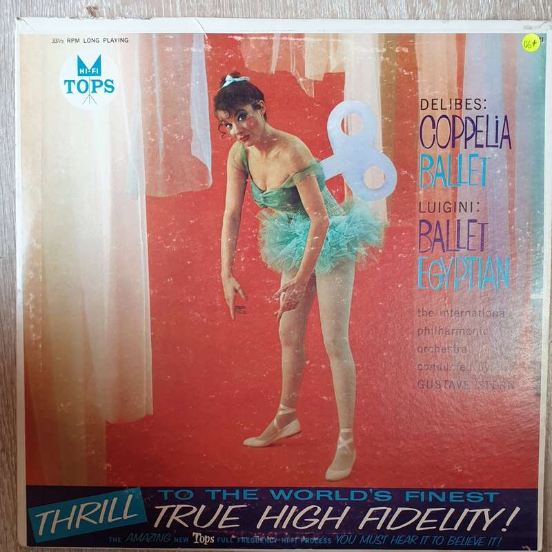Delibes - Coppelia Ballet I-II -  Vinyl LP Record - Very-Good+ Quality (VG+)